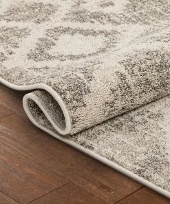 Well Woven Romeo Moroccan Tribal Diamond Pattern Beige Kilim-Style Rug Global