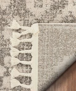 Well Woven Romeo Moroccan Tribal Diamond Pattern Beige Kilim-Style Rug Global