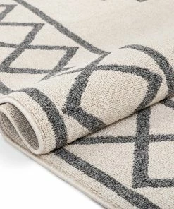 Well Woven Mica Southwestern Tribal Geometric Ivory Kilim-Style Rug