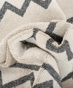 Well Woven Mica Southwestern Tribal Geometric Ivory Kilim-Style Rug