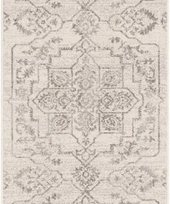 Well Woven Global Valentina Oriental Medallion Pattern Brown Beige Kilim-Style Rug