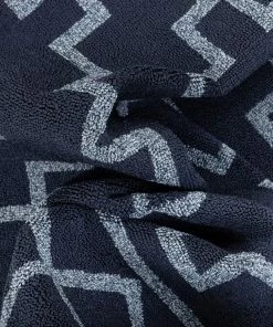 Well Woven Global Mica Southwestern Tribal Geometric Dark Blue Kilim-Style Rug