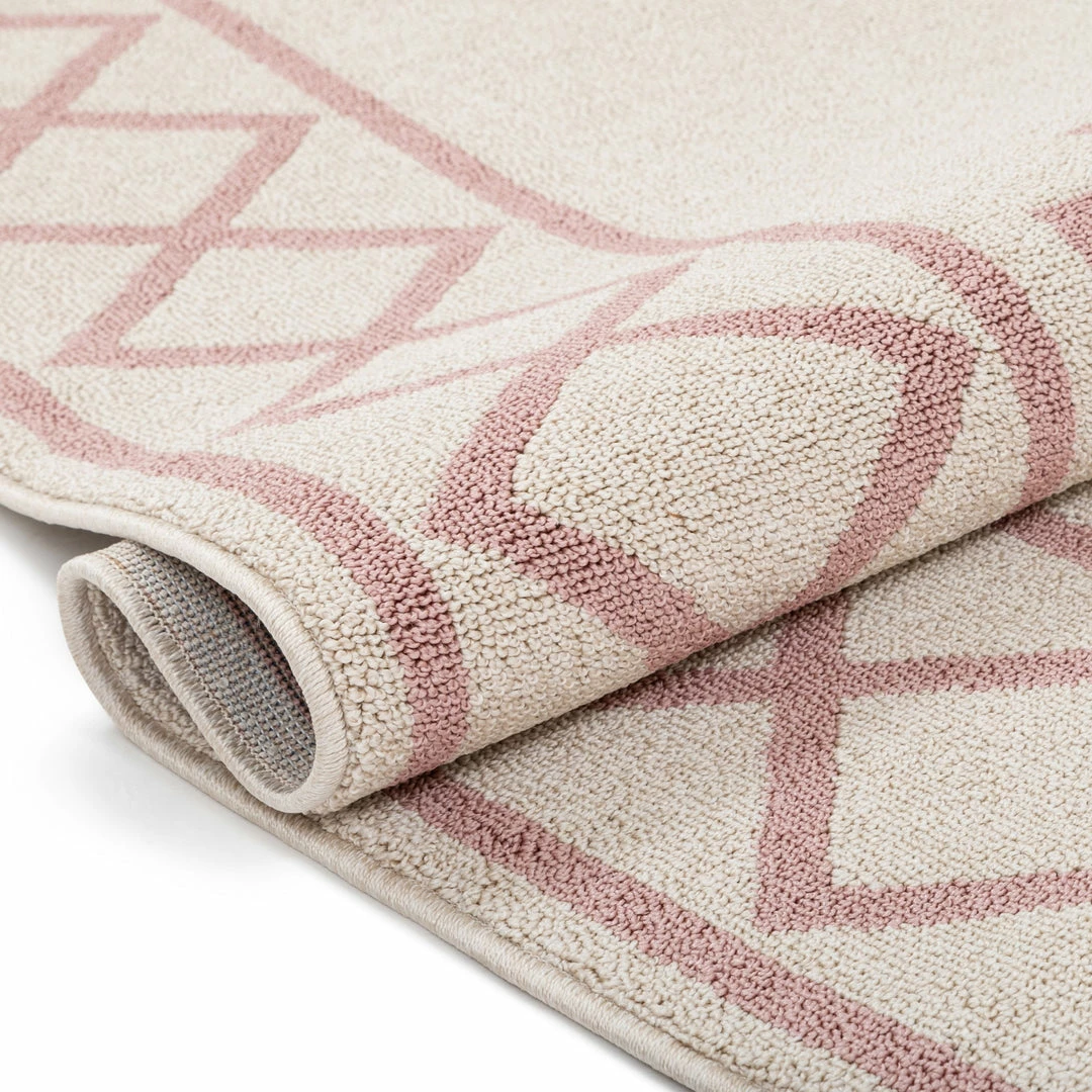 Well Woven Mica Southwestern Tribal Geometric Blush Kilim-Style Rug 8 Well Woven Mica Southwestern Tribal Geometric Blush Kilim-Style Rug