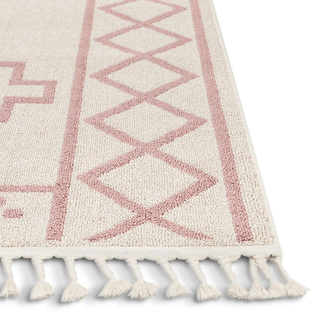 Well Woven Mica Southwestern Tribal Geometric Blush Kilim-Style Rug 5 Well Woven Mica Southwestern Tribal Geometric Blush Kilim-Style Rug