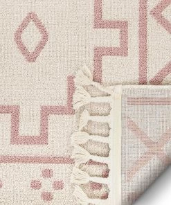 Well Woven Mica Southwestern Tribal Geometric Blush Kilim-Style Rug 10 Well Woven Mica Southwestern Tribal Geometric Blush Kilim-Style Rug