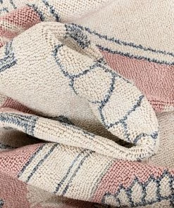 Well Woven Global Kaya Southwestern Tribal Medallion Blush Kilim-Style Rug