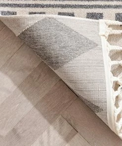 Well Woven Cruce Tribal Moroccan Geometric Grey Kilim-Style Rug 26 Well Woven Cruce Tribal Moroccan Geometric Grey Kilim-Style Rug