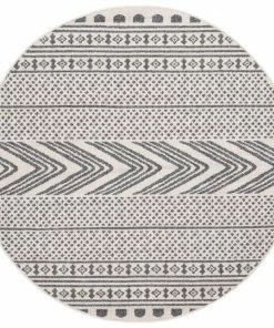Well Woven Cruce Tribal Moroccan Geometric Grey Kilim-Style Rug 34 Well Woven Cruce Tribal Moroccan Geometric Grey Kilim-Style Rug