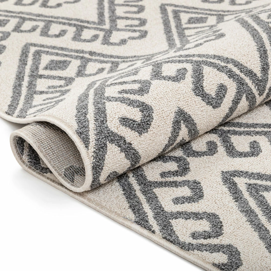 Well Woven Global Tico Geometric Tribal Beige Kilim-Style Rug 8 Well Woven Global Tico Geometric Tribal Beige Kilim-Style Rug