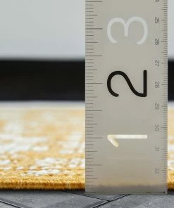 Well Woven Celesine Oriental Medallion Indoor/Outdoor Yellow Flat-Weave Rug 23 Well Woven Celesine Oriental Medallion Indoor/Outdoor Yellow Flat-Weave Rug