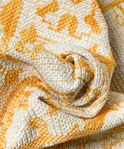 Well Woven Celesine Oriental Medallion Indoor/Outdoor Yellow Flat-Weave Rug 15 Well Woven Celesine Oriental Medallion Indoor/Outdoor Yellow Flat-Weave Rug