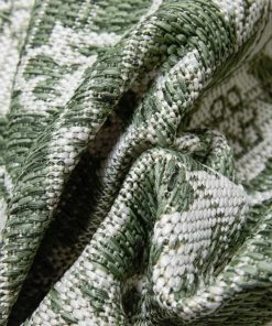 Well Woven Delphi Oriental Persian Indoor/Outdoor Green Flat-Weave Rug 15 Well Woven Delphi Oriental Persian Indoor/Outdoor Green Flat-Weave Rug