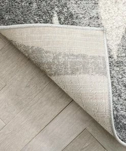 Well Woven Toro Modern Ogee Geometric Ivory Rug