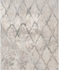 Well Woven Global Cecil Moroccan Lattice Trellis Ivory Vintage Rug