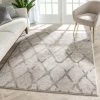 Well Woven Global Cecil Moroccan Lattice Trellis Ivory Vintage Rug