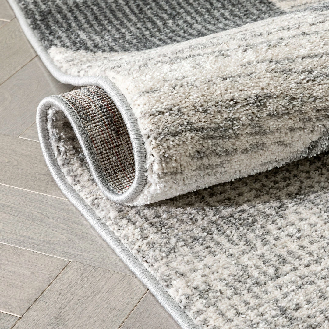 Well Woven Lujo Mid-Century Modern Geometric Grey Rug 9 Well Woven Lujo Mid-Century Modern Geometric Grey Rug