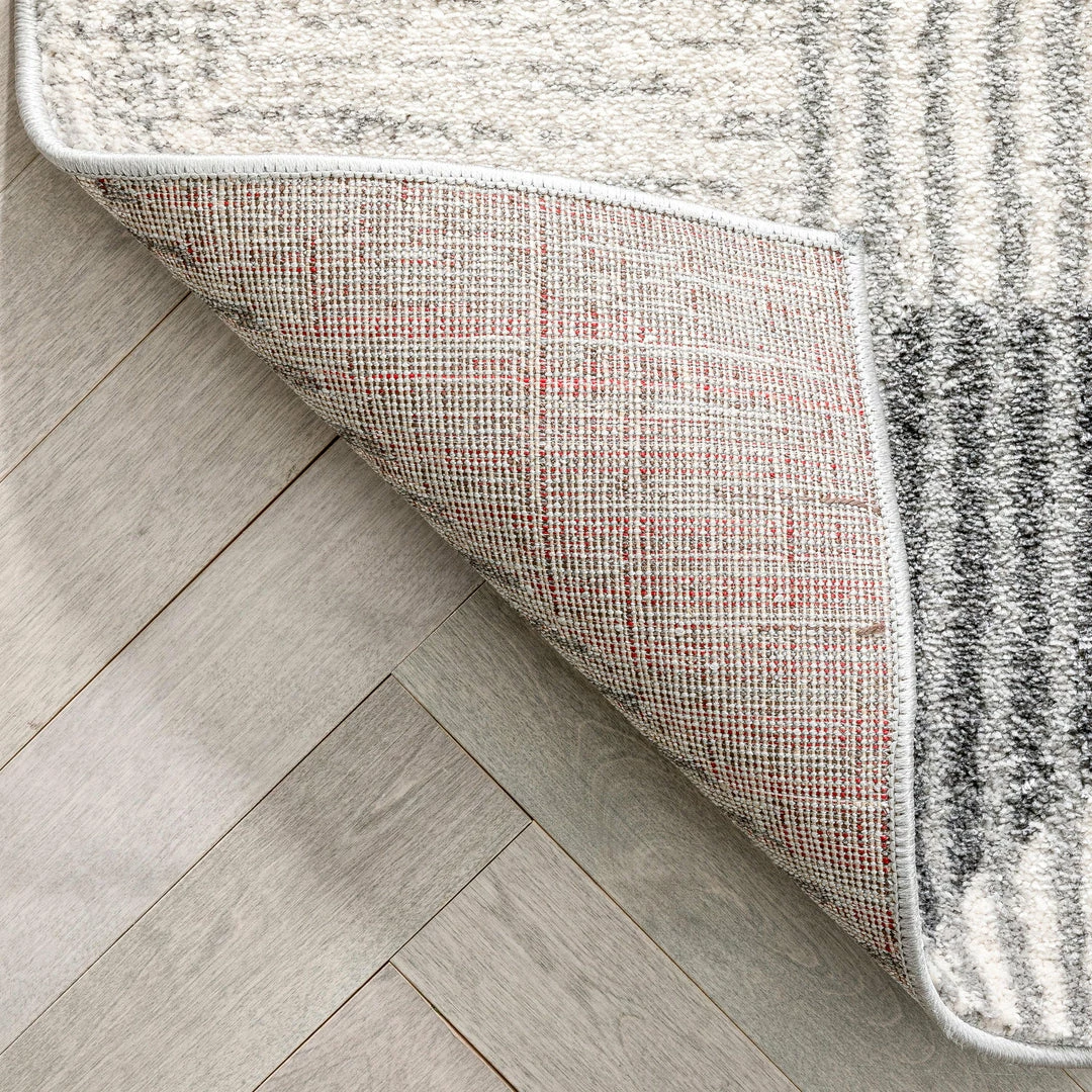 Well Woven Lujo Mid-Century Modern Geometric Grey Rug 5 Well Woven Lujo Mid-Century Modern Geometric Grey Rug