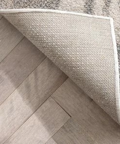 Well Woven Odette Botanical Transitional Leaves Grey Vintage Rug