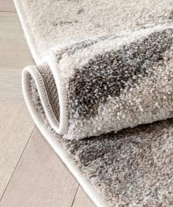 Well Woven Gloria Botanical Transitional Leaves Ivory Vintage Rug