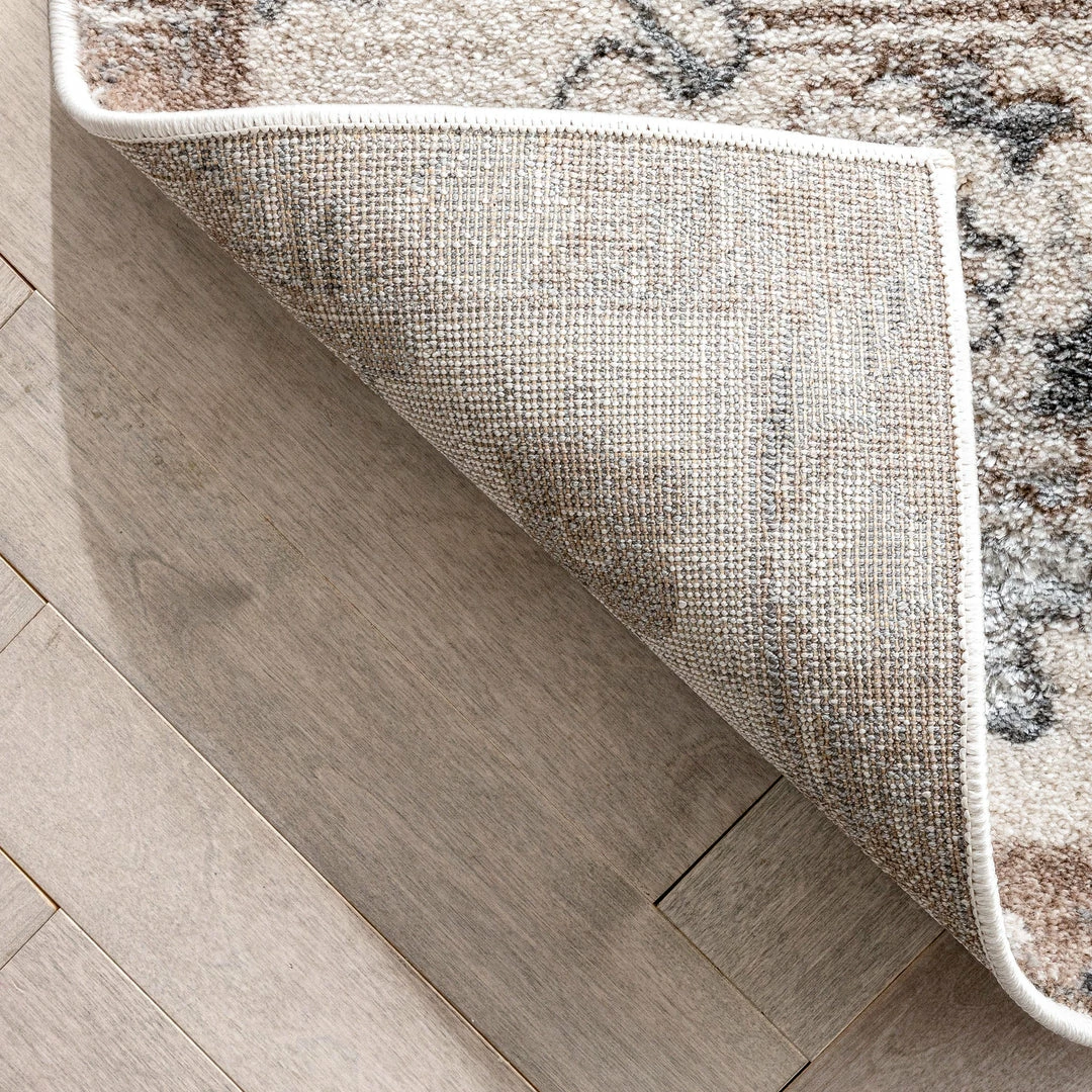 Well Woven Selma Oriental Floral Pattern Ivory Vintage Rug Global 7 Well Woven Selma Oriental Floral Pattern Ivory Vintage Rug Global