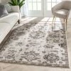 Well Woven Selma Oriental Floral Pattern Ivory Vintage Rug Global