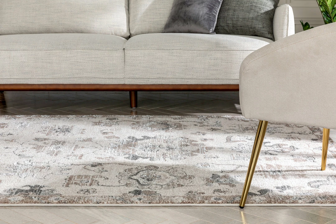 Well Woven Selma Oriental Floral Pattern Ivory Vintage Rug Global 6 Well Woven Selma Oriental Floral Pattern Ivory Vintage Rug Global