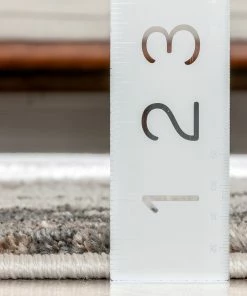 Well Woven Francis Abstract Brushstroke Ivory Vintage Rug Global