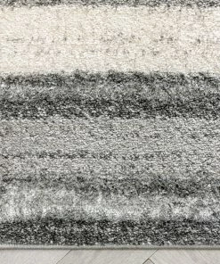 Well Woven Cadi Contemporary Stripes Grey Rug