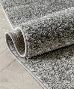 Well Woven Madia Industrial Solid & Striped Distressed Grey Rug Global 17 Well Woven Madia Industrial Solid & Striped Distressed Grey Rug Global