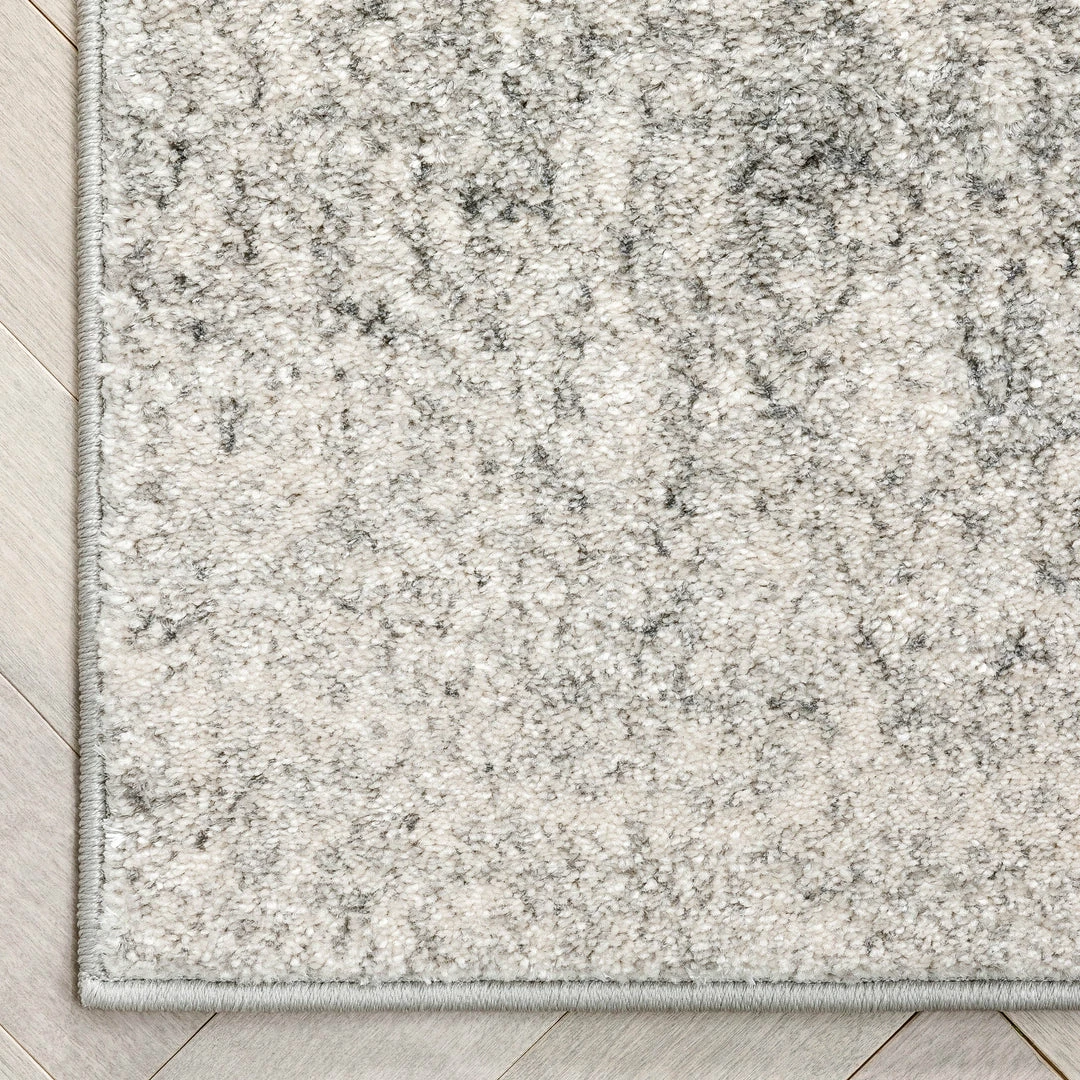 Well Woven Madia Industrial Solid & Striped Distressed Grey Rug Global 5 Well Woven Madia Industrial Solid & Striped Distressed Grey Rug Global