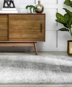 Well Woven Madia Industrial Solid & Striped Distressed Grey Rug Global 14 Well Woven Madia Industrial Solid & Striped Distressed Grey Rug Global