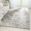 Well Woven Cordoba Modern Geometric Diamond Pattern Grey Rug