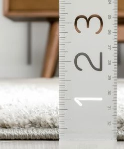 Well Woven Cerro Modern Geometric Distressed Grey / Blue Rug Global