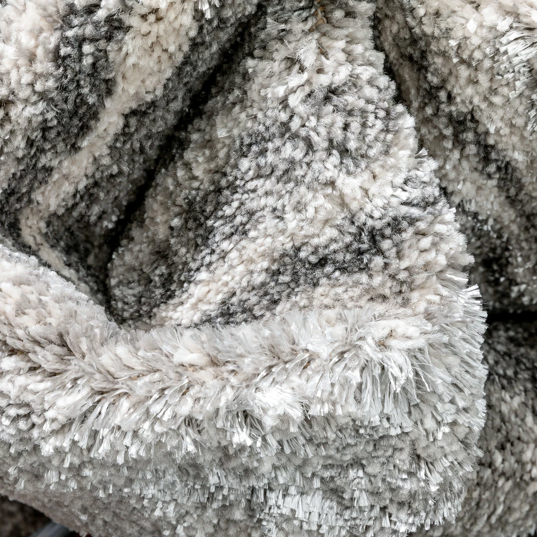 Well Woven Minas Distressed Geometric Diamond Pattern Grey Rug 3 Well Woven Minas Distressed Geometric Diamond Pattern Grey Rug