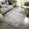 Well Woven Atri Modern Distressed Abstract Beige Kilim-Style 5'3" X 7'3" Rug