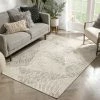 Well Woven Este Mid-Century Modern Geometric Distressed Grey Kilim-Style Rug Global
