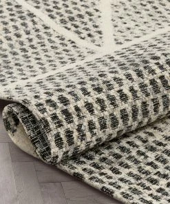 Well Woven Global Saleme Mid-Century Modern Geometric Distressed Grey Kilim-Style Rug 15 Well Woven Global Saleme Mid-Century Modern Geometric Distressed Grey Kilim-Style Rug