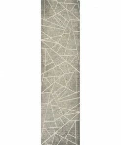 Well Woven Global Saleme Mid-Century Modern Geometric Distressed Grey Kilim-Style Rug 21 Well Woven Global Saleme Mid-Century Modern Geometric Distressed Grey Kilim-Style Rug