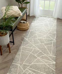 Well Woven Global Saleme Mid-Century Modern Geometric Distressed Grey Kilim-Style Rug 14 Well Woven Global Saleme Mid-Century Modern Geometric Distressed Grey Kilim-Style Rug