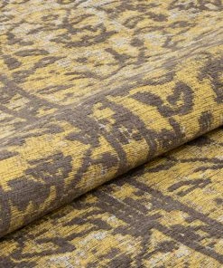 Well Woven Global Nola Vintage Distressed Orietnal Floral Yellow Kilim-Style Rug 19 Well Woven Global Nola Vintage Distressed Orietnal Floral Yellow Kilim-Style Rug