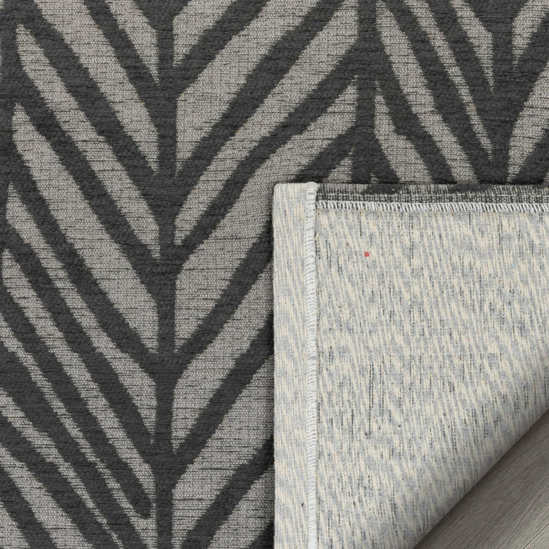 Well Woven Rimini Contemporary Geometric Pattern Black Kilim-Style Rug Global 6 Well Woven Rimini Contemporary Geometric Pattern Black Kilim-Style Rug Global