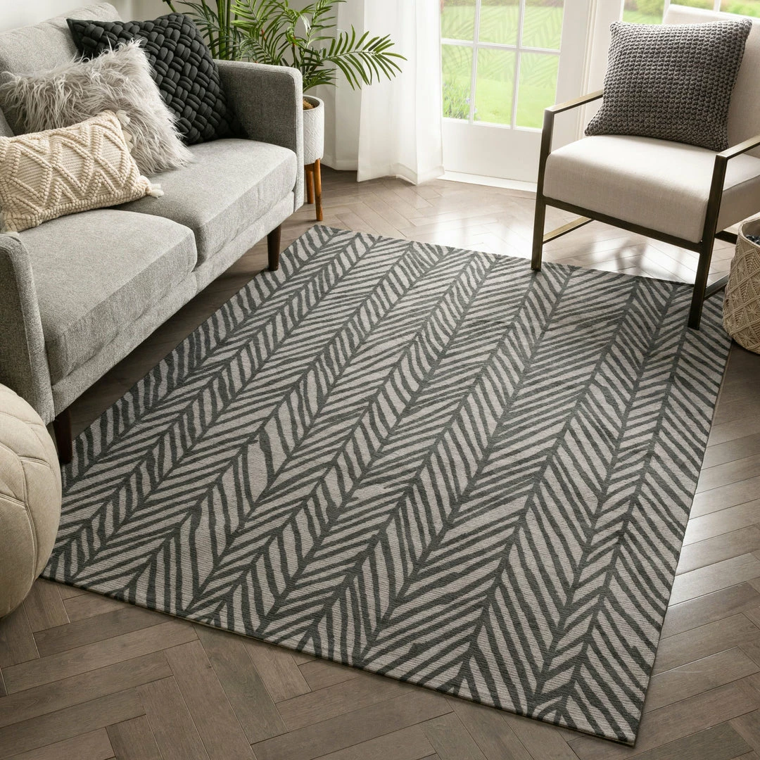 Well Woven Rimini Contemporary Geometric Pattern Black Kilim-Style Rug Global 8 Well Woven Rimini Contemporary Geometric Pattern Black Kilim-Style Rug Global