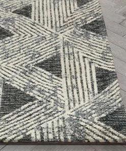 Well Woven Global Veria Mid-Century Modern Geometric Grey Kilim-Style Rug 22 Well Woven Global Veria Mid-Century Modern Geometric Grey Kilim-Style Rug