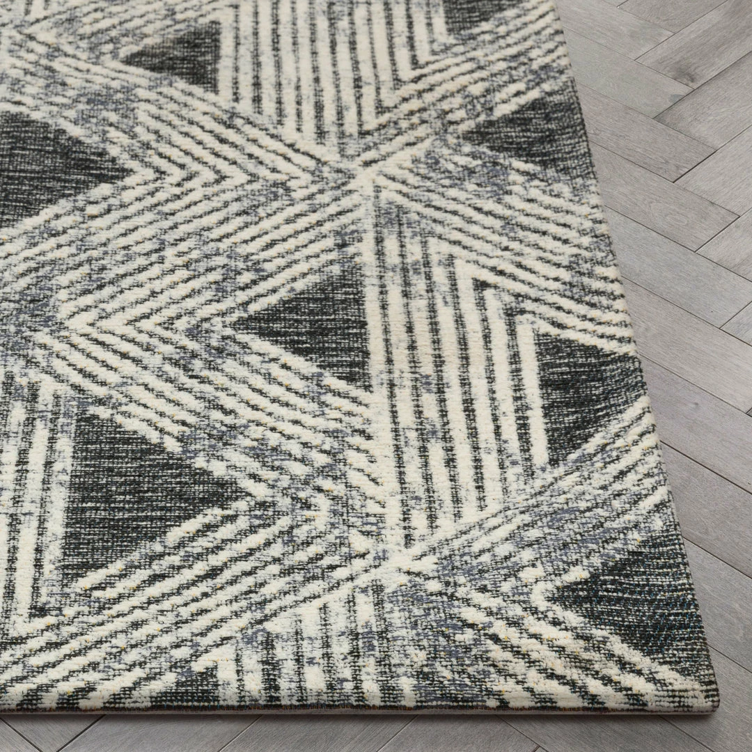 Well Woven Global Veria Mid-Century Modern Geometric Grey Kilim-Style Rug 11 Well Woven Global Veria Mid-Century Modern Geometric Grey Kilim-Style Rug