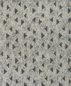 Well Woven Global Veria Mid-Century Modern Geometric Grey Kilim-Style Rug