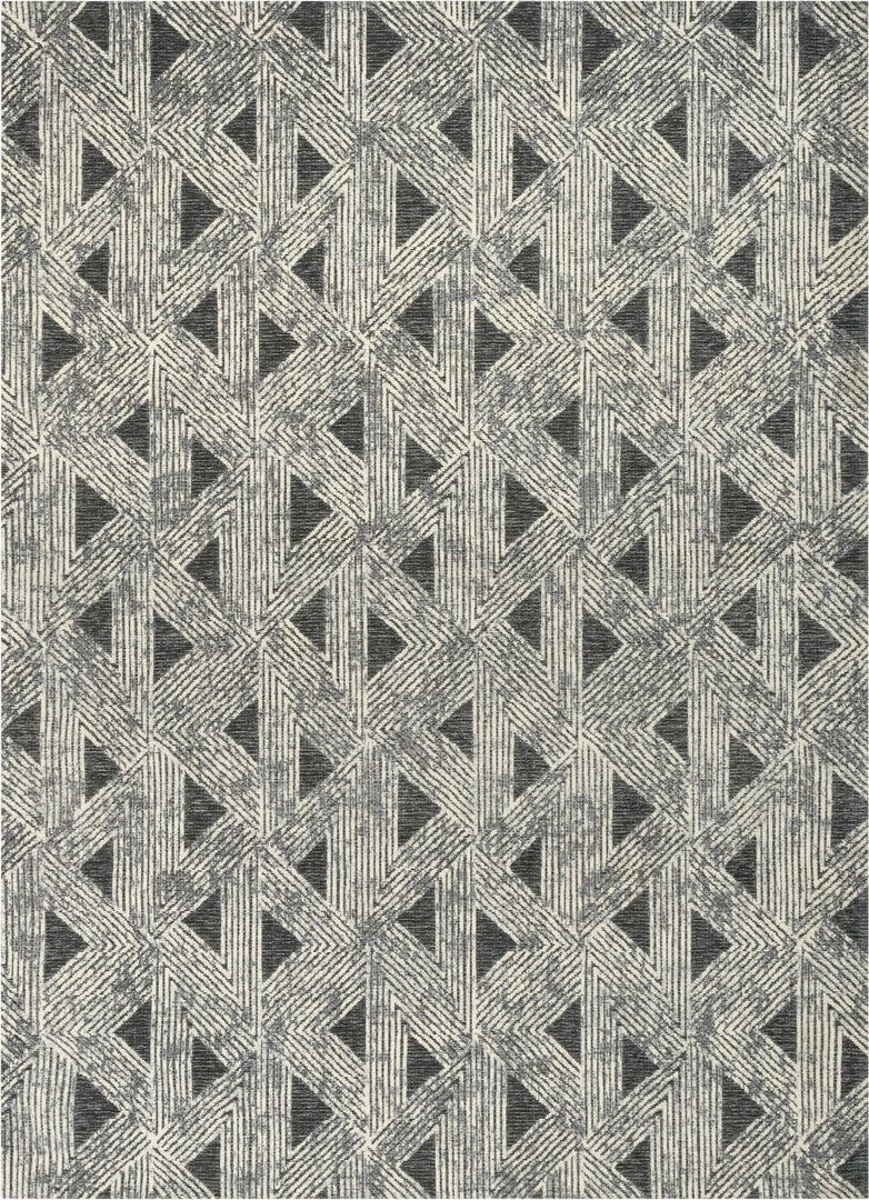 Well Woven Global Veria Mid-Century Modern Geometric Grey Kilim-Style Rug 2 Well Woven Global Veria Mid-Century Modern Geometric Grey Kilim-Style Rug