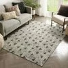 Well Woven Global Veria Mid-Century Modern Geometric Grey Kilim-Style Rug
