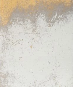 Well Woven Global Napio Modern Distressed Abstract Brush Stroke Grey Kilim-Style 5'3" X 7'3" Rug