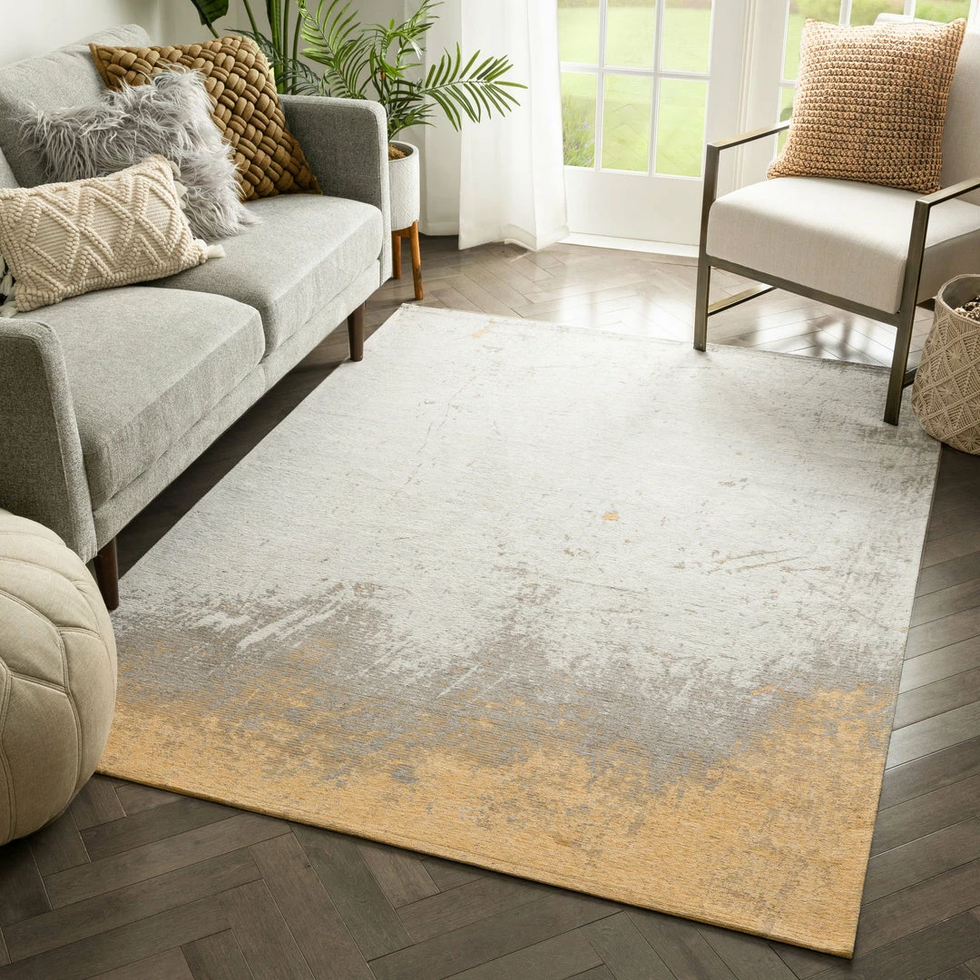 Well Woven Global Napio Modern Distressed Abstract Brush Stroke Grey Kilim-Style 5'3" X 7'3" Rug 7 Well Woven Global Napio Modern Distressed Abstract Brush Stroke Grey Kilim-Style 5'3" X 7'3" Rug