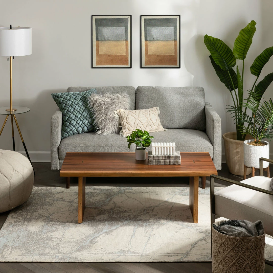 Well Woven Forio Contemporary Distressed Marble Pattern Beige Kilim-Style Rug 7 Well Woven Forio Contemporary Distressed Marble Pattern Beige Kilim-Style Rug